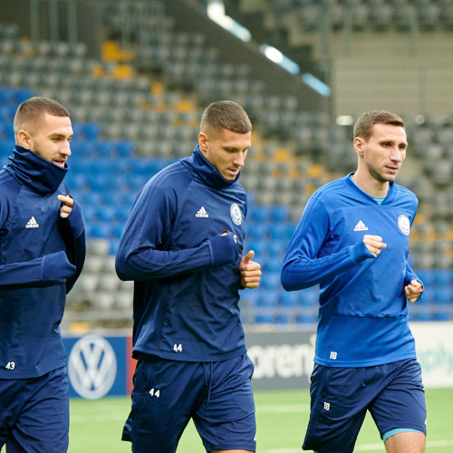 Kazakhstan national team pre-match training session - Photos