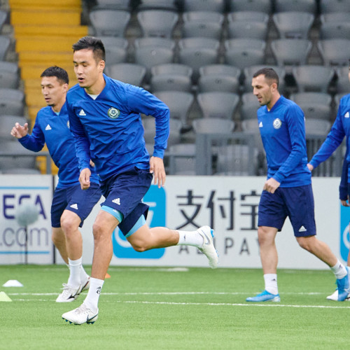 Kazakhstan national team pre-match training session - Photos