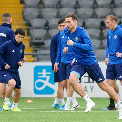 Kazakhstan national team pre-match training session - Photos