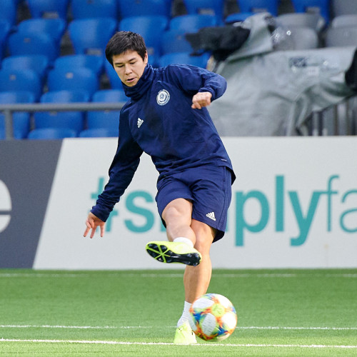 Kazakhstan national team pre-match training session - Photos