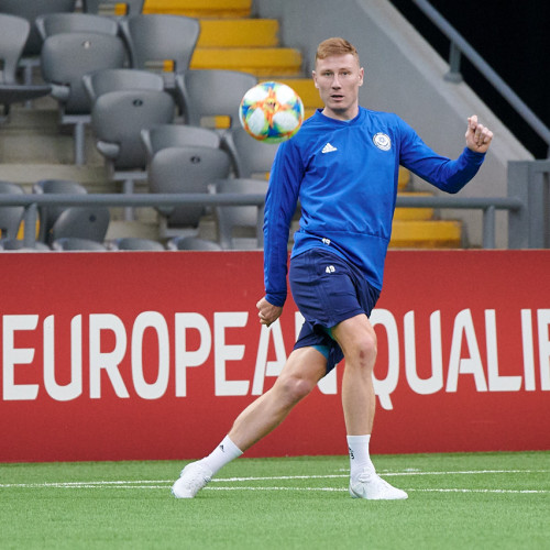 Kazakhstan national team pre-match training session - Photos