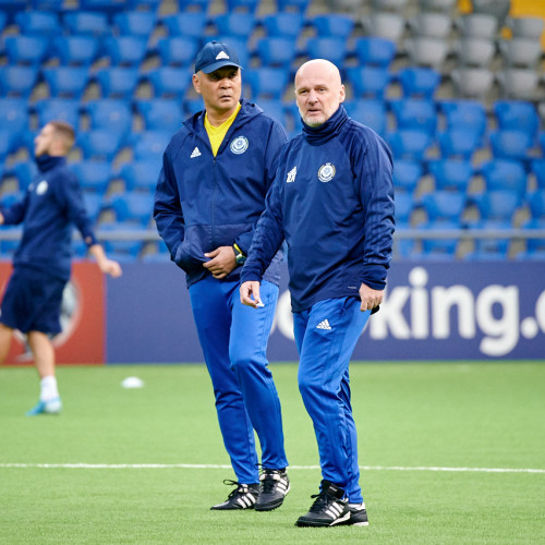 Kazakhstan national team pre-match training session - Photos