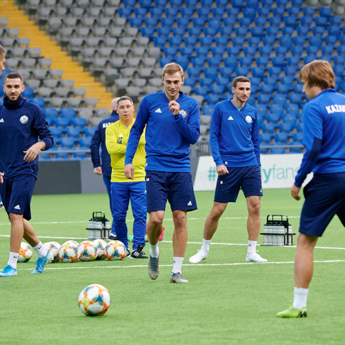 Kazakhstan national team pre-match training session - Photos