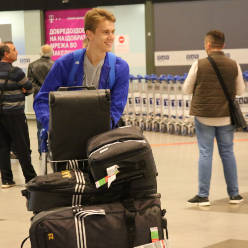 Kazakhstan U21 Arrives in Macedonia