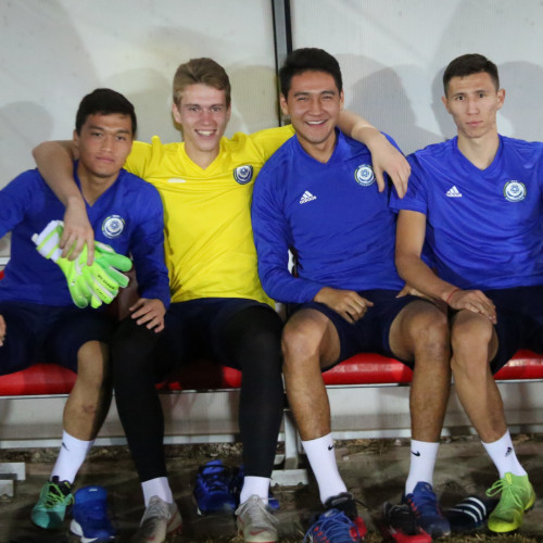 Kazakhstan U21 Arrives in Macedonia