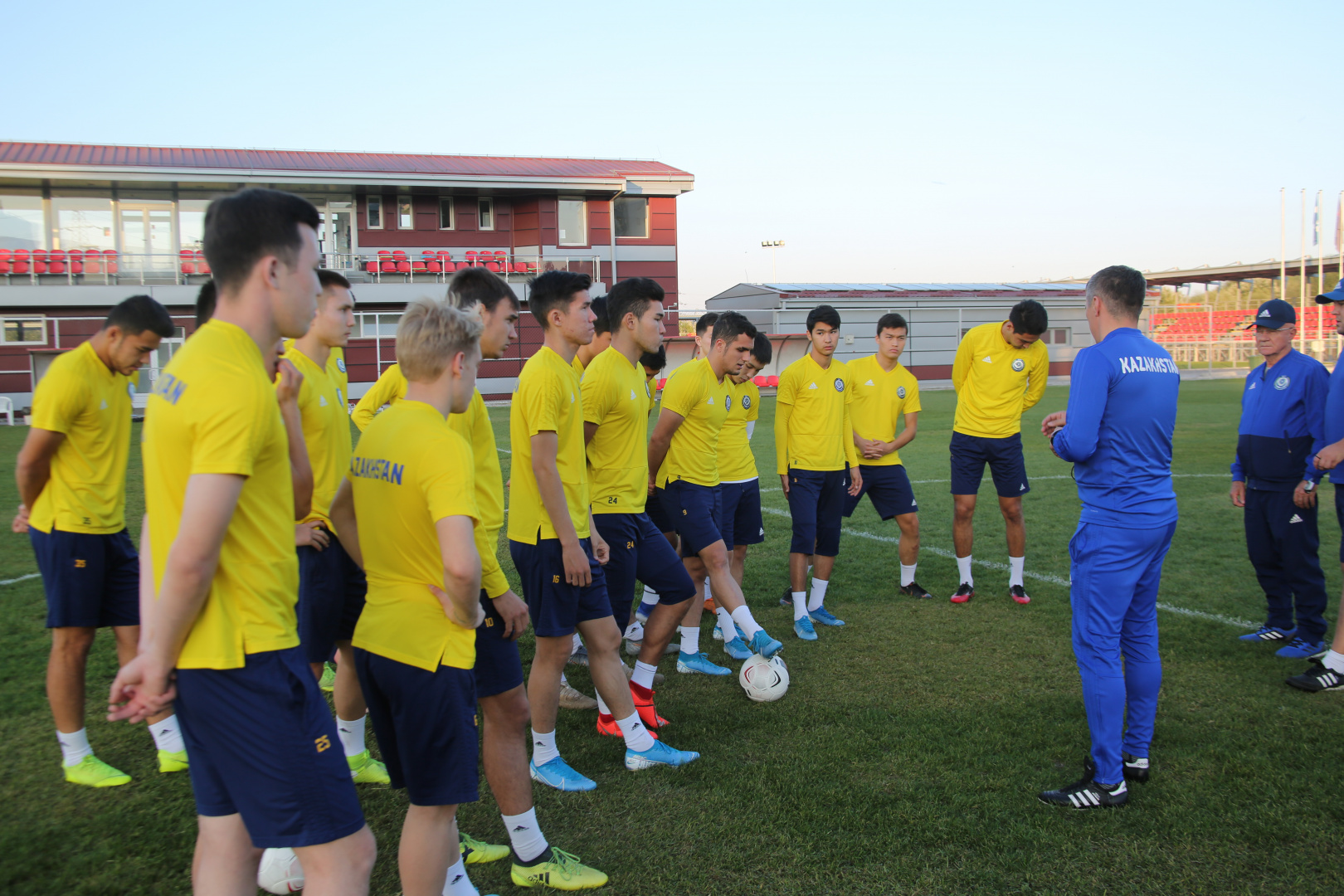 Kazakhstan U-21 Continues Its Preaparation - Photos