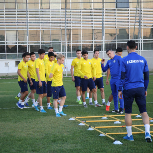 Kazakhstan U-21 Continues Its Preaparation - Photos