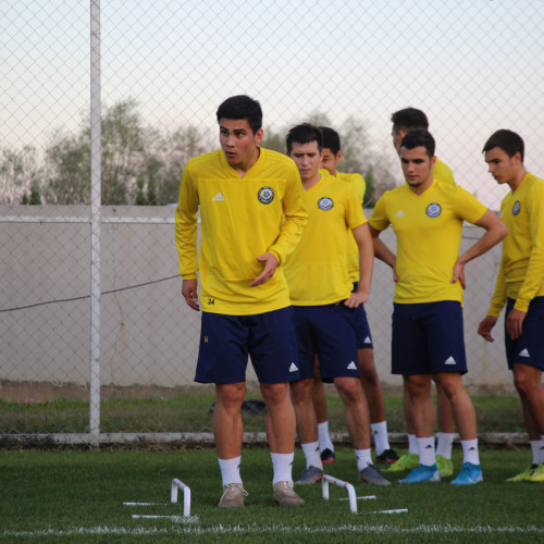Kazakhstan U-21 Continues Its Preaparation - Photos