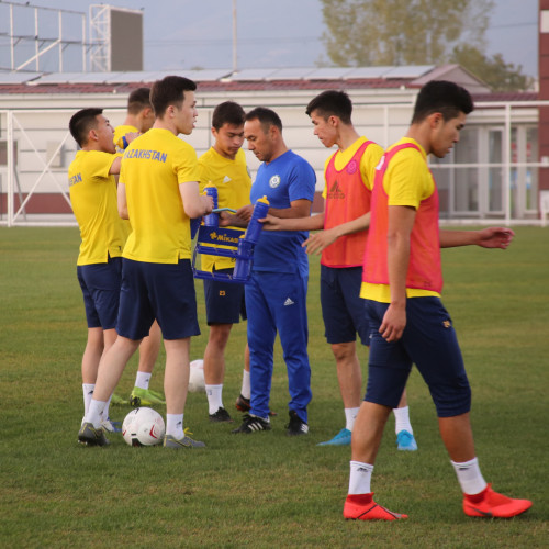 Kazakhstan U-21 Continues Its Preaparation - Photos