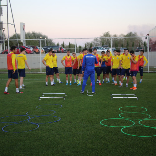 Kazakhstan U-21 Continues Its Preaparation - Photos