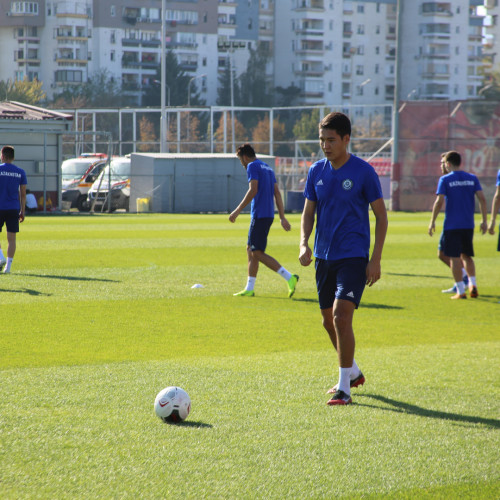 Kazakhstan U21 Pre-match training session - Photos