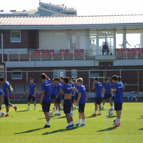 Kazakhstan U21 Pre-match training session - Photos