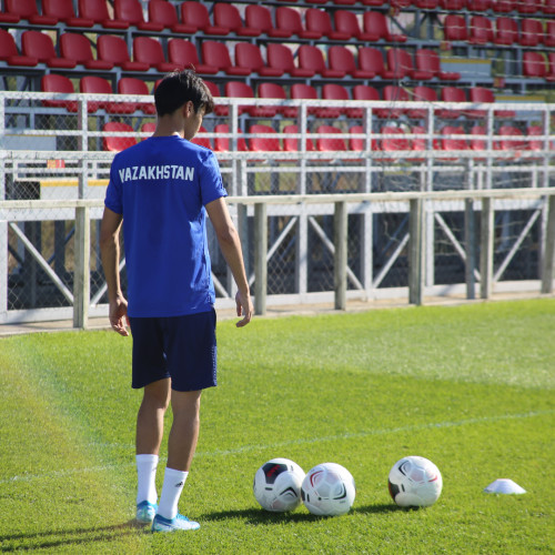 Kazakhstan U21 Pre-match training session - Photos