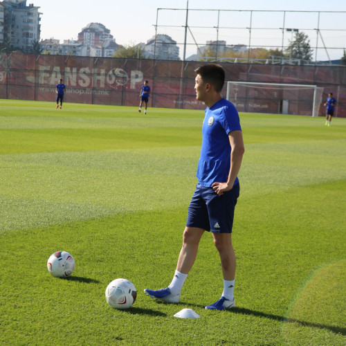 Kazakhstan U21 Pre-match training session - Photos