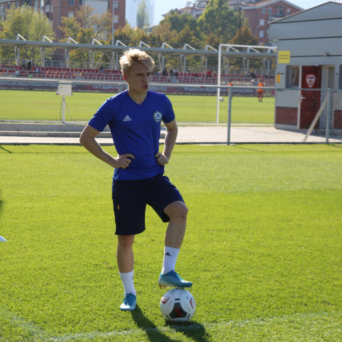 Kazakhstan U21 Pre-match training session - Photos