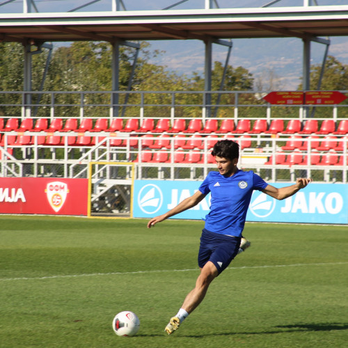 Kazakhstan U21 Pre-match training session - Photos