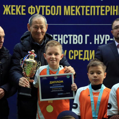 Состоялось Первенство среди столичных частных футбольных школ
