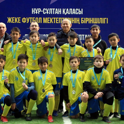 Состоялось Первенство среди столичных частных футбольных школ