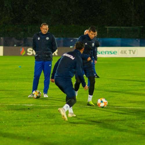Kazakhstan Pre-Match Training Session - Photos