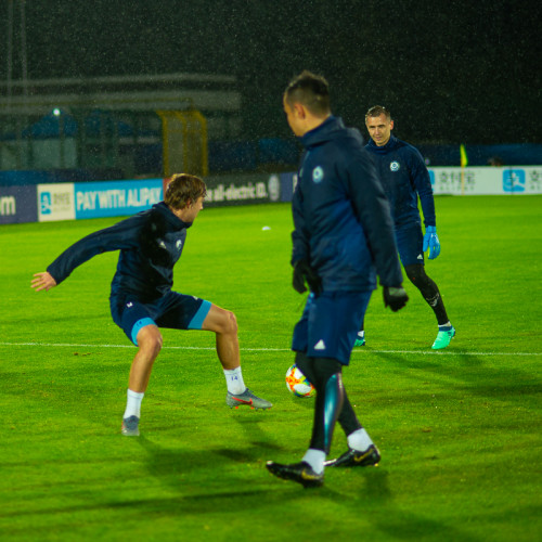 Kazakhstan Pre-Match Training Session - Photos
