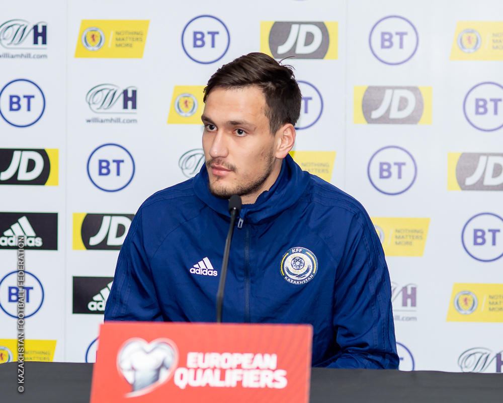 Yuriy Pertsukh: 'Our aim is to take the third place in the group, so we will try to win tomorrow'