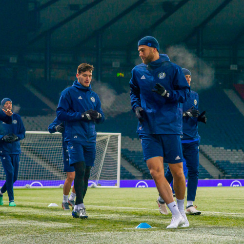 Pre-Match Training Session - Photos