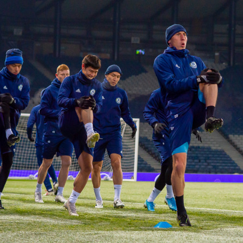 Pre-Match Training Session - Photos