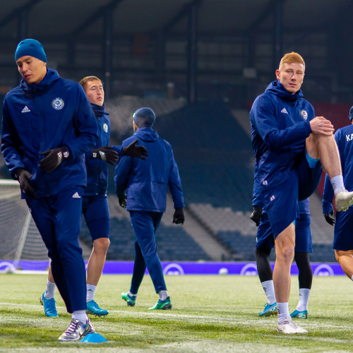 Pre-Match Training Session - Photos