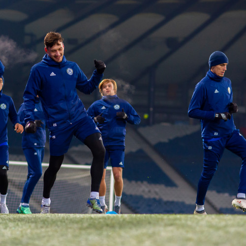 Pre-Match Training Session - Photos