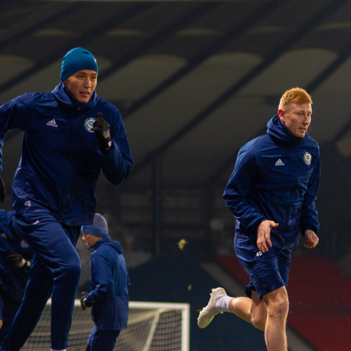 Pre-Match Training Session - Photos