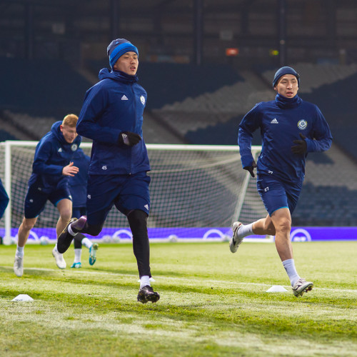 Pre-Match Training Session - Photos
