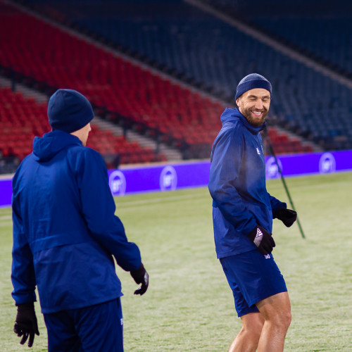 Pre-Match Training Session - Photos