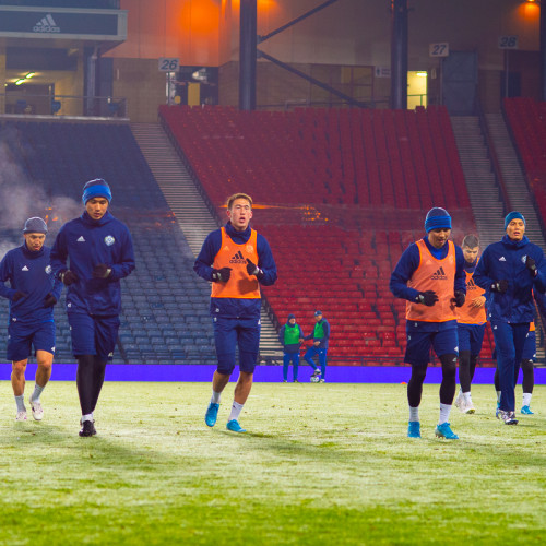 Pre-Match Training Session - Photos