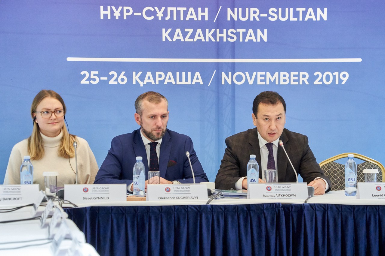 Nur-Sultan hosts UEFA GROW Workshop
