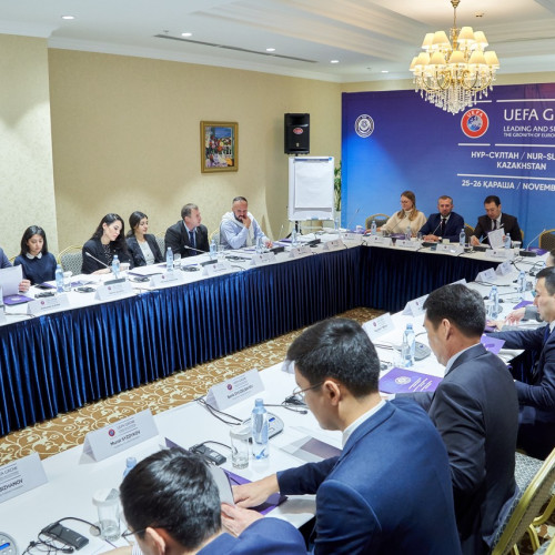 Nur-Sultan hosts UEFA GROW Workshop