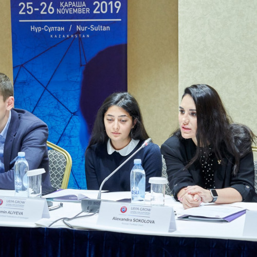 Nur-Sultan hosts UEFA GROW Workshop