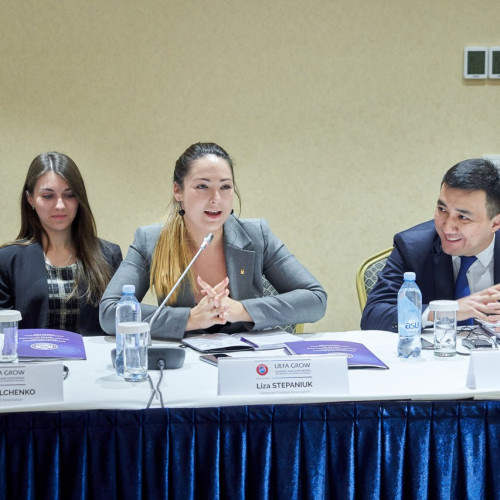 Nur-Sultan hosts UEFA GROW Workshop