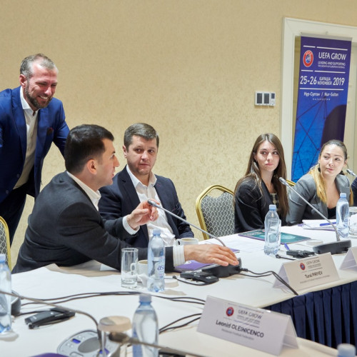 Nur-Sultan hosts UEFA GROW Workshop