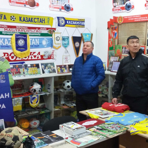Выставка новых экспонатов в Музее футбола
