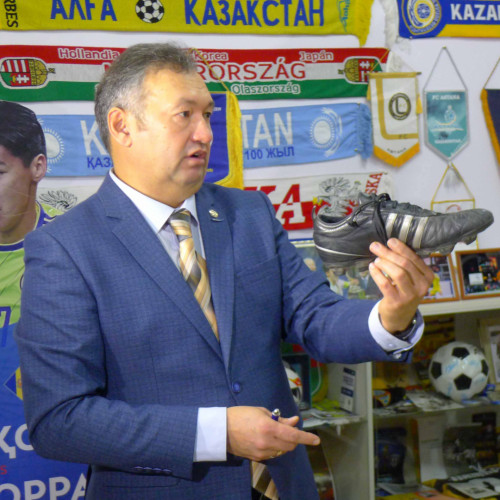 Выставка новых экспонатов в Музее футбола