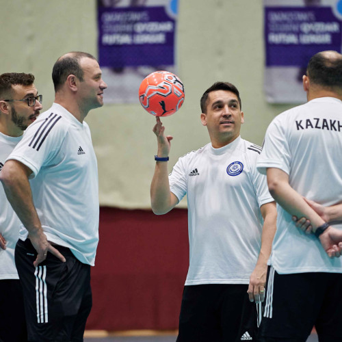 Kazakhstan Futsal Team - Training Session