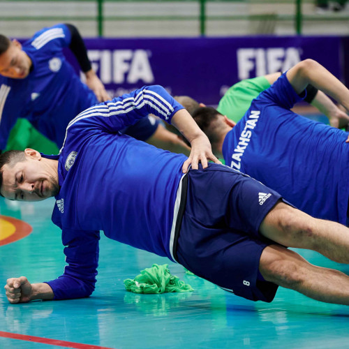 Kazakhstan Futsal Team - Training Session