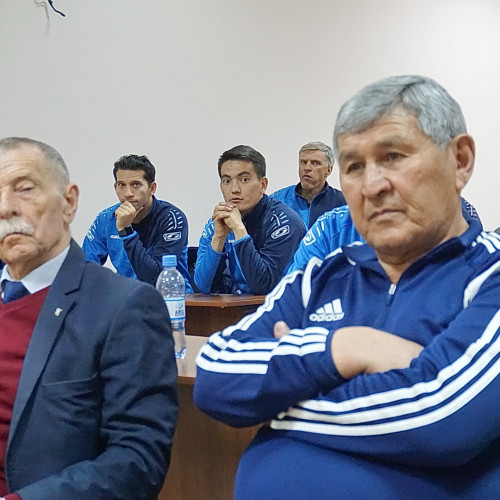 Development of youth and women's football is discussed in Shymkent