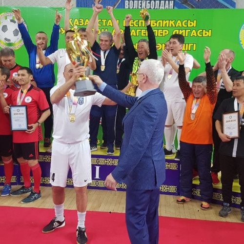 Futsal Championship among veterans held