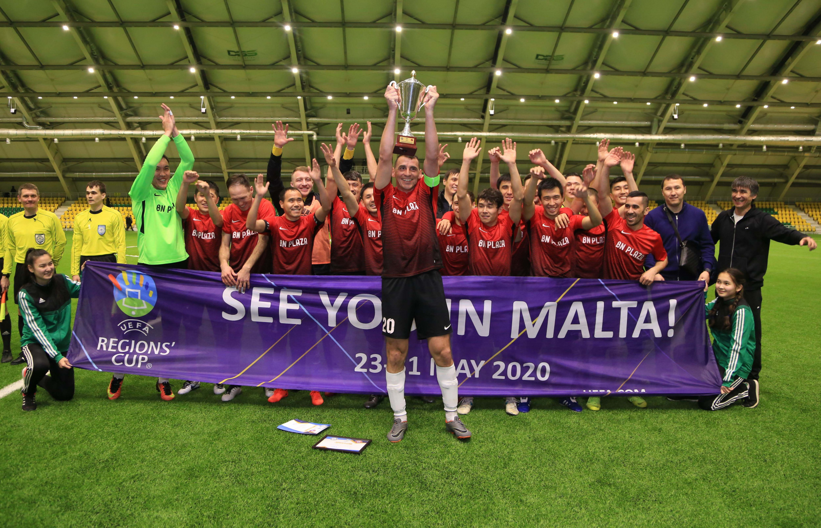 'BN-Kaskelen' Wins Over 'Gefest'