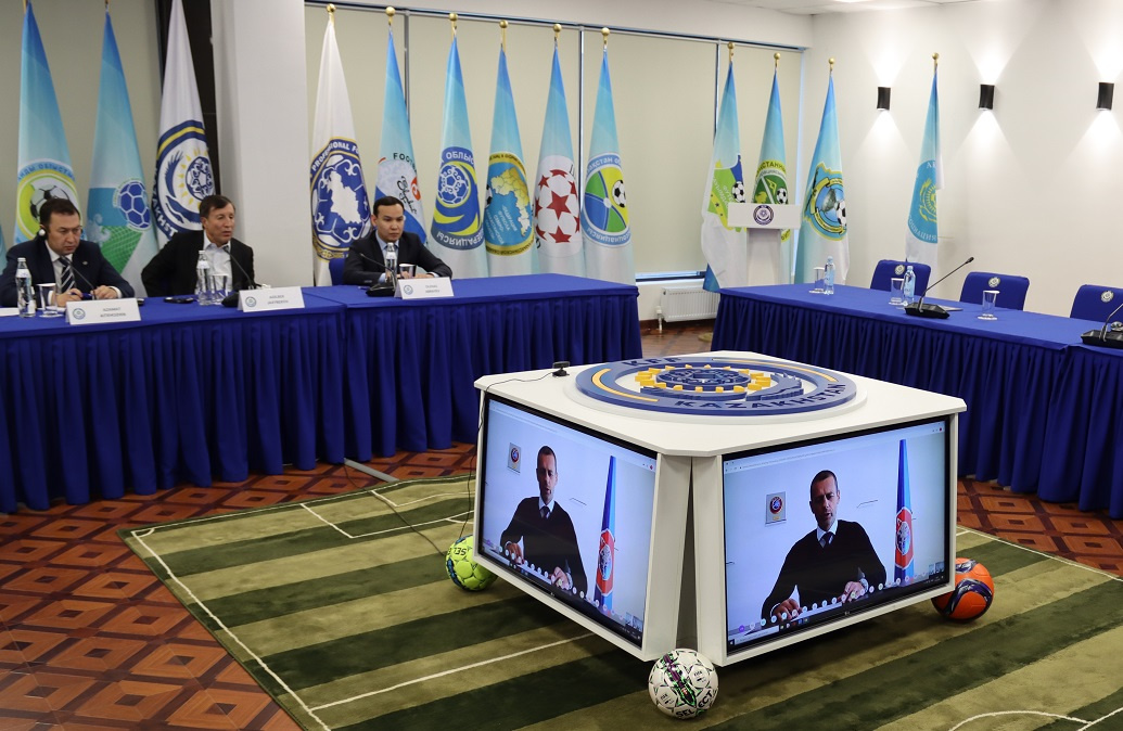 Коронавирус жағдайына қатысты УЕФА-ның видеоконференциясы өтті