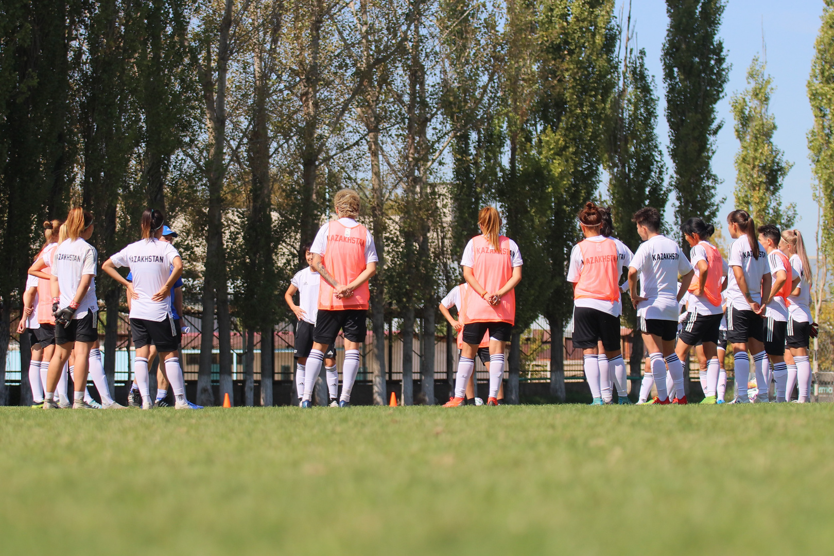 PHOTOS: PRE-MATCH TRAINING OF KAZAKHSTAN WOMEN'S NATIONAL FOOTBALL