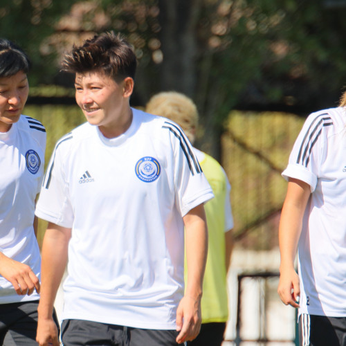 PHOTOS: PRE-MATCH TRAINING OF KAZAKHSTAN WOMEN'S NATIONAL FOOTBALL