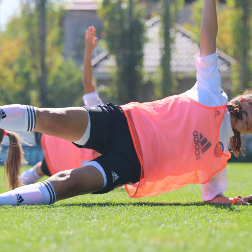 PHOTOS: PRE-MATCH TRAINING OF KAZAKHSTAN WOMEN'S NATIONAL FOOTBALL