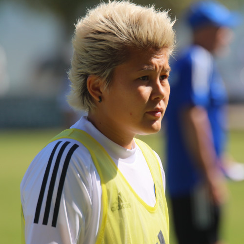 PHOTOS: PRE-MATCH TRAINING OF KAZAKHSTAN WOMEN'S NATIONAL FOOTBALL